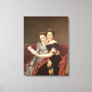 Lienzo Zenaide y Charlotte Bonaparte, 1822