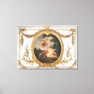 Lienzo Zephyr y flora, del Salle de Conseil