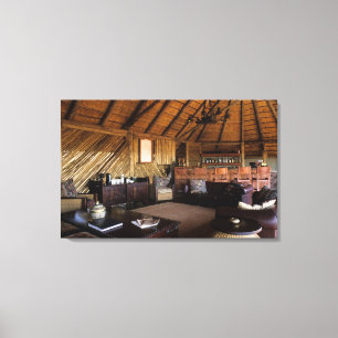 Lienzo Zimbabue, Parque Nacional Hwange, alojamiento Link
