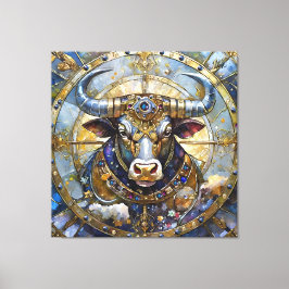 Lienzo Zodiaco - Taurus El Toro