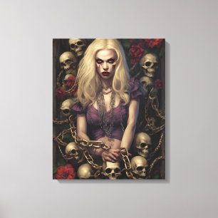 Lienzo Zombie Babe 05