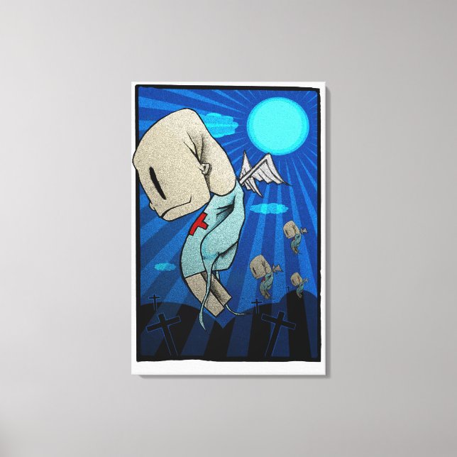 Lienzo Zombies 2012 (Anverso)