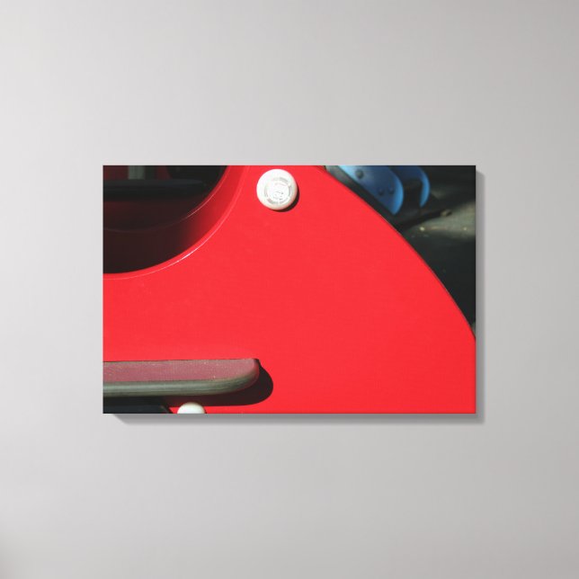 Lienzo Zona de juegos 4 Niños Reserva aux Enfants 5 Canva (Anverso)