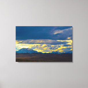 Lienzo Zona de los lagos Mammoth HDR