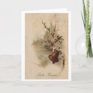¡Lieta Pasqua! Tarjeta de pascua del italiano del