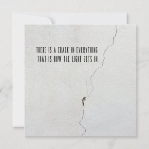 LIFE CRACKS 5.25 x 5.25 tarjeta