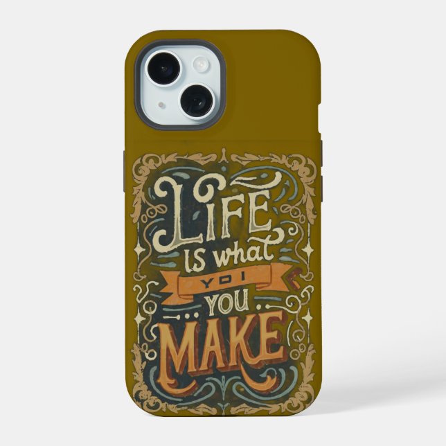 LIfe Quote phone case (Reverso )