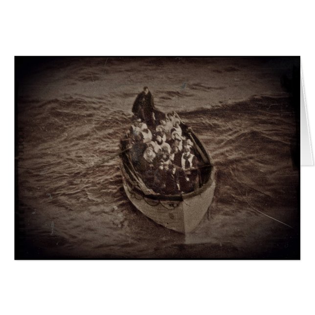 Lifeboat desde el RMS Titanic (Anverso (Horizontal))