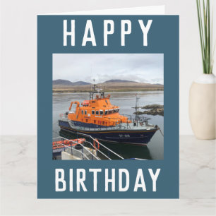 Lifeboat RNLI en Isle of Islay, Tarjeta Escocia