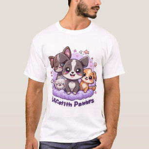 Lifetith Pawers Camiseta Personalizado Cachorro Te