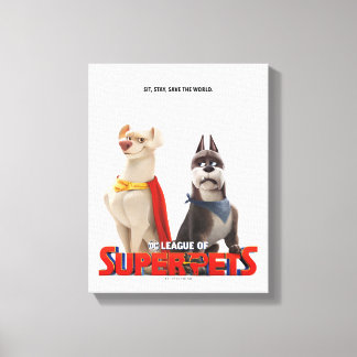Liga DC de Super Mascotas Arte Teatral