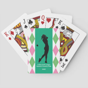 Liga de Golf Femenino - Cartas de Juego