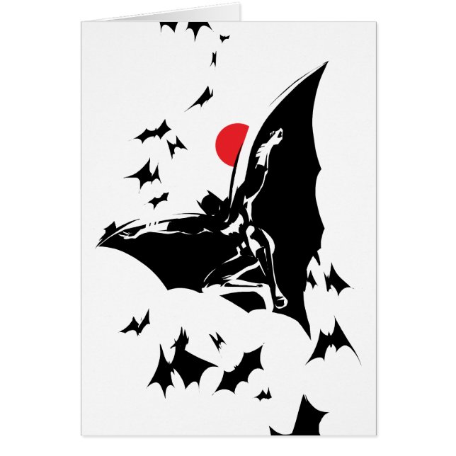 Liga de la Justicia | Batman en la nube de arte po (Frente)