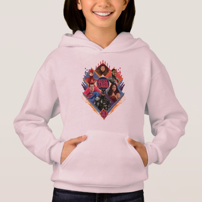 Liga de la Justicia | Insignia del grupo Diamond H (Anverso)