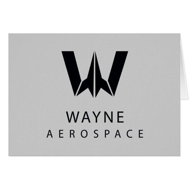 Liga de la Justicia | Logo de Wayne Aerospace (Anverso (Horizontal))