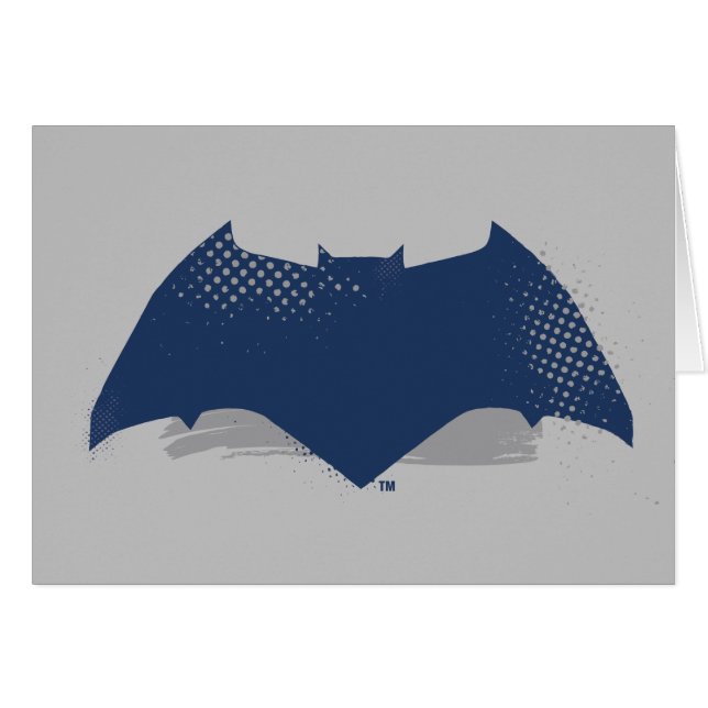 Liga de la Justicia | Símbolo batman de brocha y s (Anverso (Horizontal))