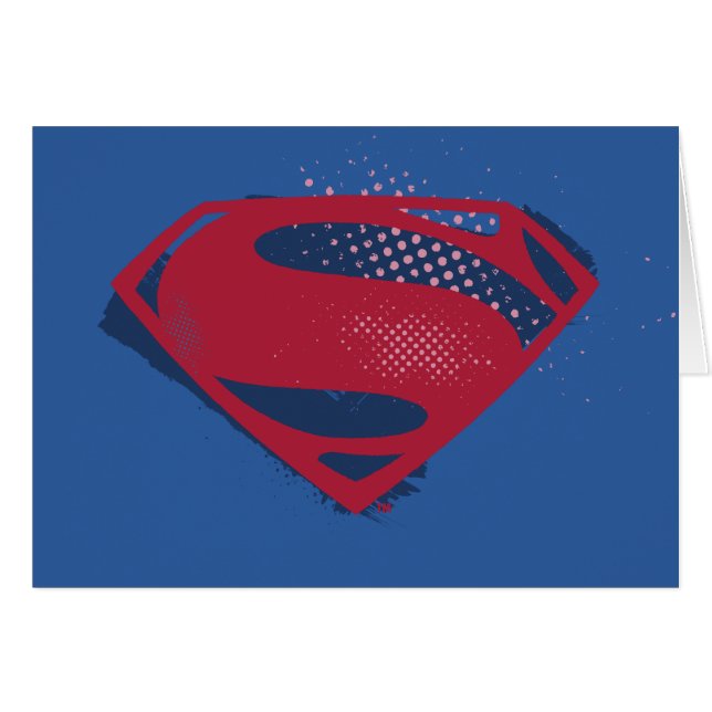 Liga de la Justicia | Símbolo de Superman de broch (Anverso (Horizontal))