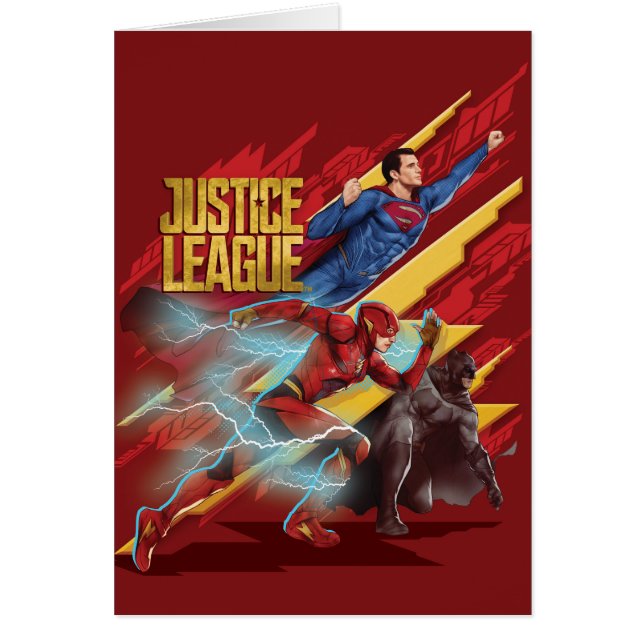 Liga de la Justicia | Superman, Flash y Batman Bad (Frente)