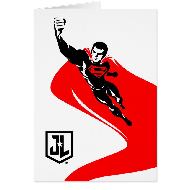 Liga de la Justicia | Superman Flying Noir Pop Art (Frente)