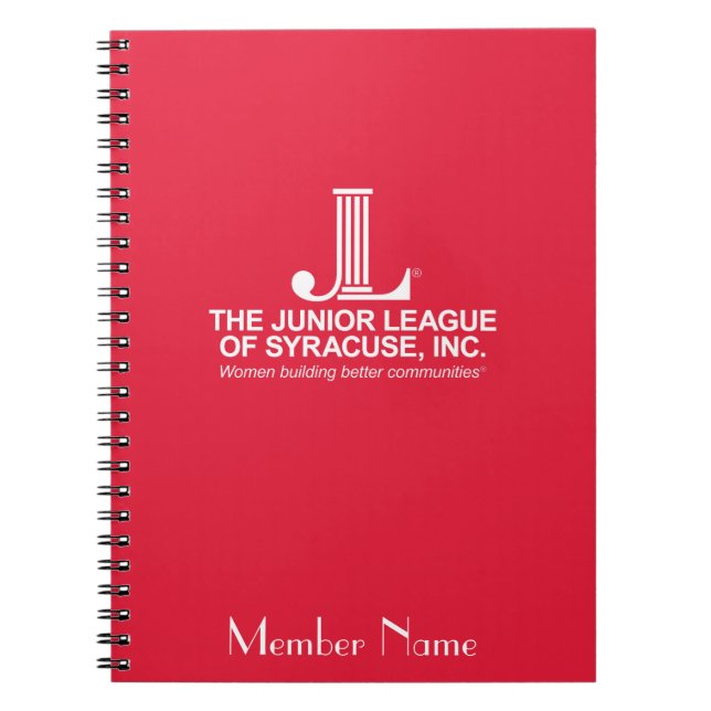 Liga menor del cuaderno de Syracuse (Frente)