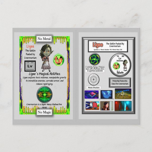 Ligee Presenta Tarjeta de Colección de Livermorio (Anverso)