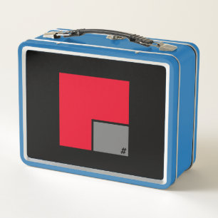 LIGERA AZUL Metalizado Lunchbox bY #MMETROPOLIM