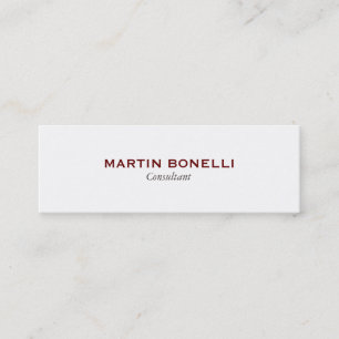 Ligera tarjeta profesional profesional de negocios