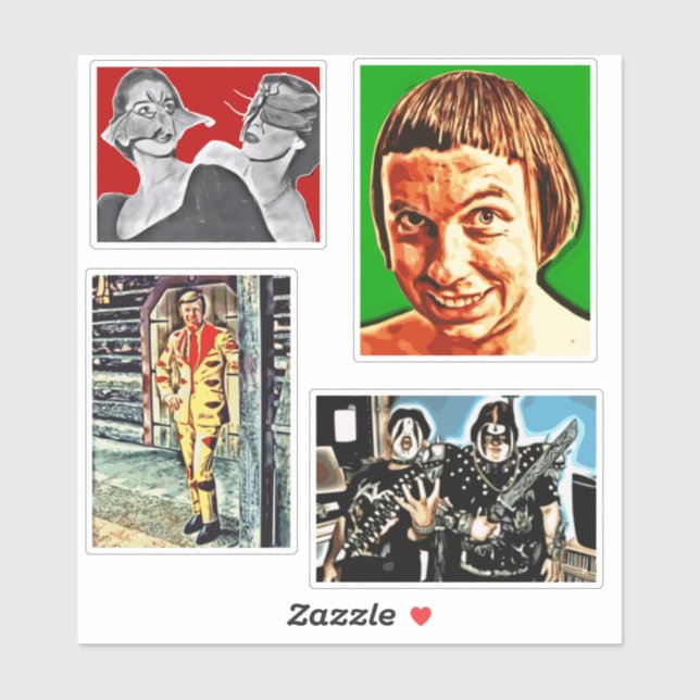 Ligeramente Extraño Pegatina Set Scrapbooking Jour (Hoja)