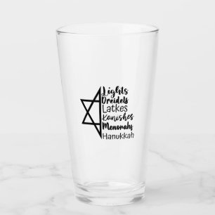 Light Dreidel Latke Kanish Menorah Hanukkah