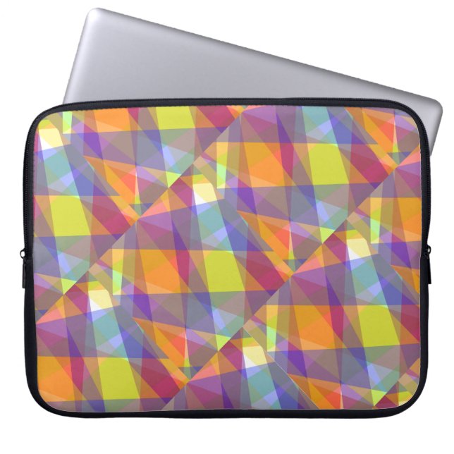 Light Geometric - Funda para portátil (Frente)