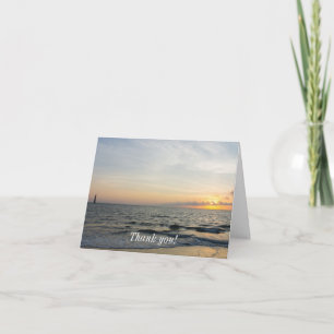 Lighthouse Sunrise (Tarjeta de agradecimiento al a