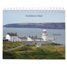 Lighthouses en país de irlandés calendario 2020 en