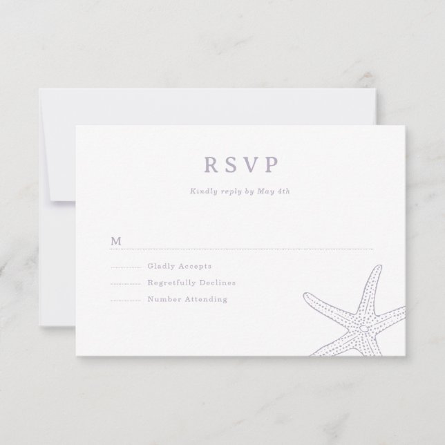Lihue Wedding RSVP (Anverso)