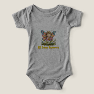 Lil' Bayou Explorers Traje de Bebé Mariposa de una