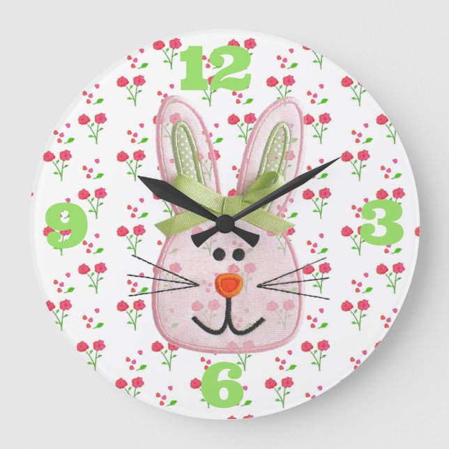 "Lil Bunny" RELOJ DE PARED ACRÍLICO (Anverso)
