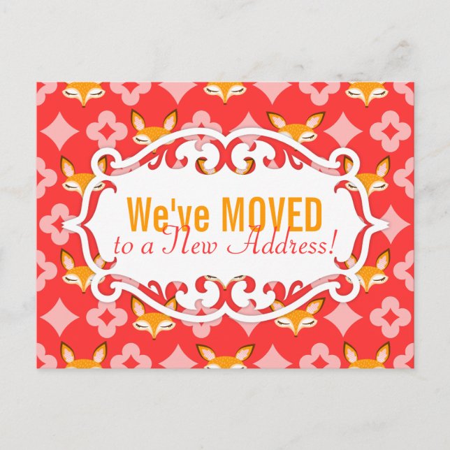 Lil Foxie - Tarjetas personalizadas de traslado /  (Anverso)