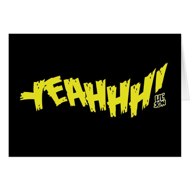 Lil Jon "Yeeeah!" Amarillo (Anverso (Horizontal))