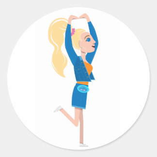 Lil Margie Circle Pegatina