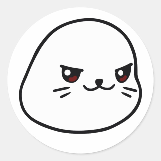 Lil Sappys CUTE PERO PELIGROSO Pegatina (Anverso)