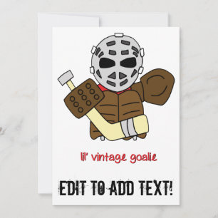Lil' Vintage Hockey Goalie
