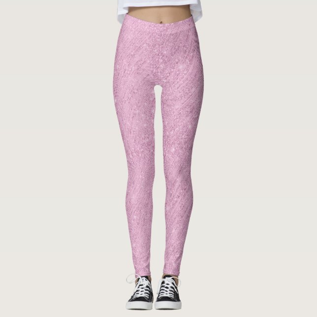 Lilac Leggings Purpurinoso - Pantalones de yoga de (Anverso)