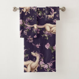Lilac, Rosas y toallas de dragón blanco