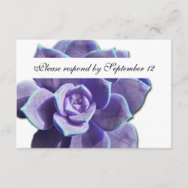 Lilac Succulent Vintage rsvp