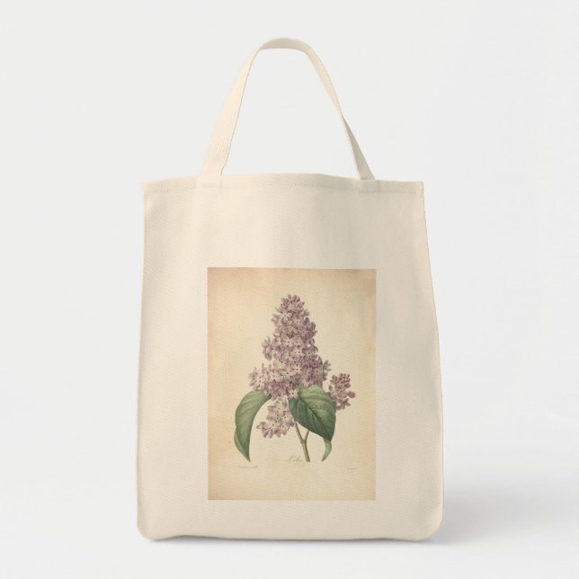 Lilac vintage de Redoute - Bolsas de comestibles (Frente)