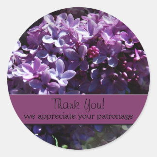 Lilacs Gracias Pegatinas
