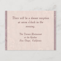 Lilacs impresionistas - Invitación a la recepción