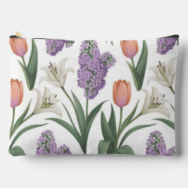 Lilacs Tulips Lilies Bolsa de viaje para bolsa acc