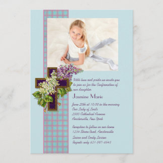Lilacs y Crucifix invitación a la fotografía relig