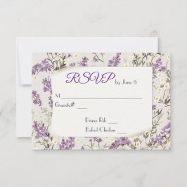 Lilas de Boda RSVP