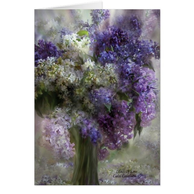 Lilas del amor ArtCard (Frente)